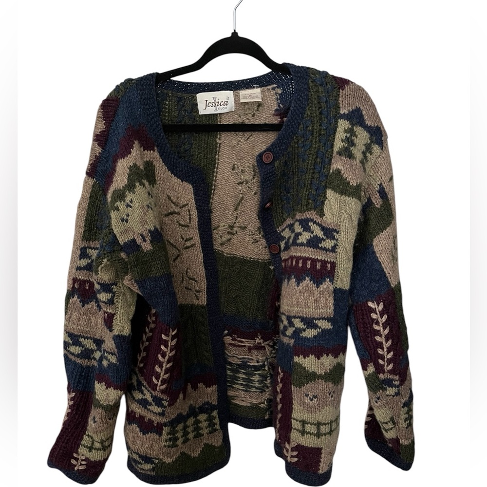 Jessica Women's Multicolor Patterned Sweater
